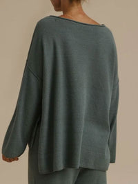 TALAMAYA RETREAT COTTON TWIST PULLOVER