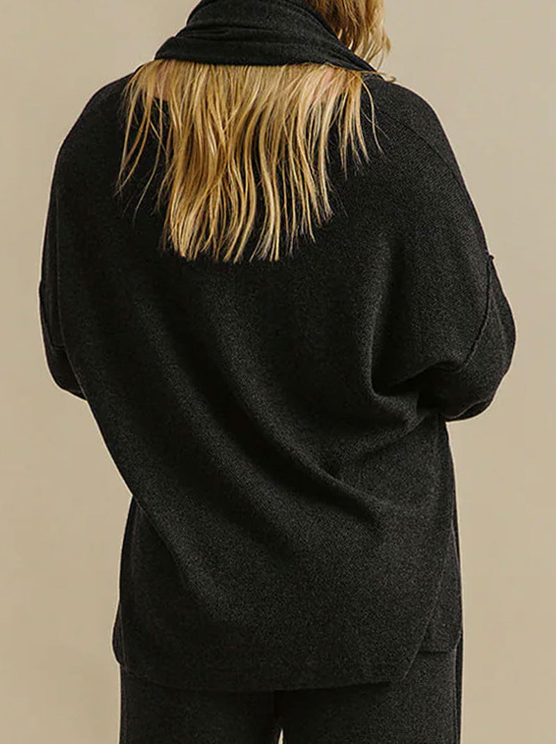 TALAMAYA WINTER RETREAT MERINO COTTON PULLOVER