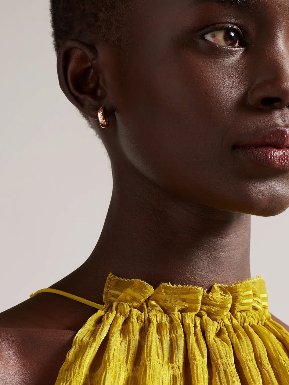 Ted baker rose clearance gold hoop earrings