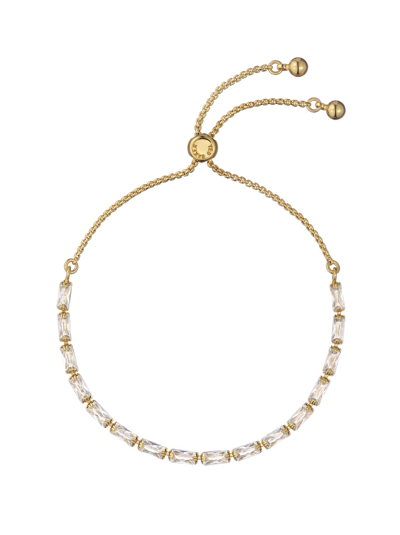 TED BAKER ISELA BAGUETTE SLIDER BRACELET