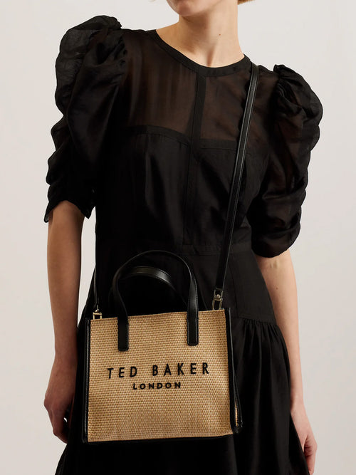 TED BAKER PAOLINA SMALL WOVEN BAG