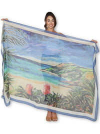 THE ARTISTS LABEL SUNSHINE COAST SCARF