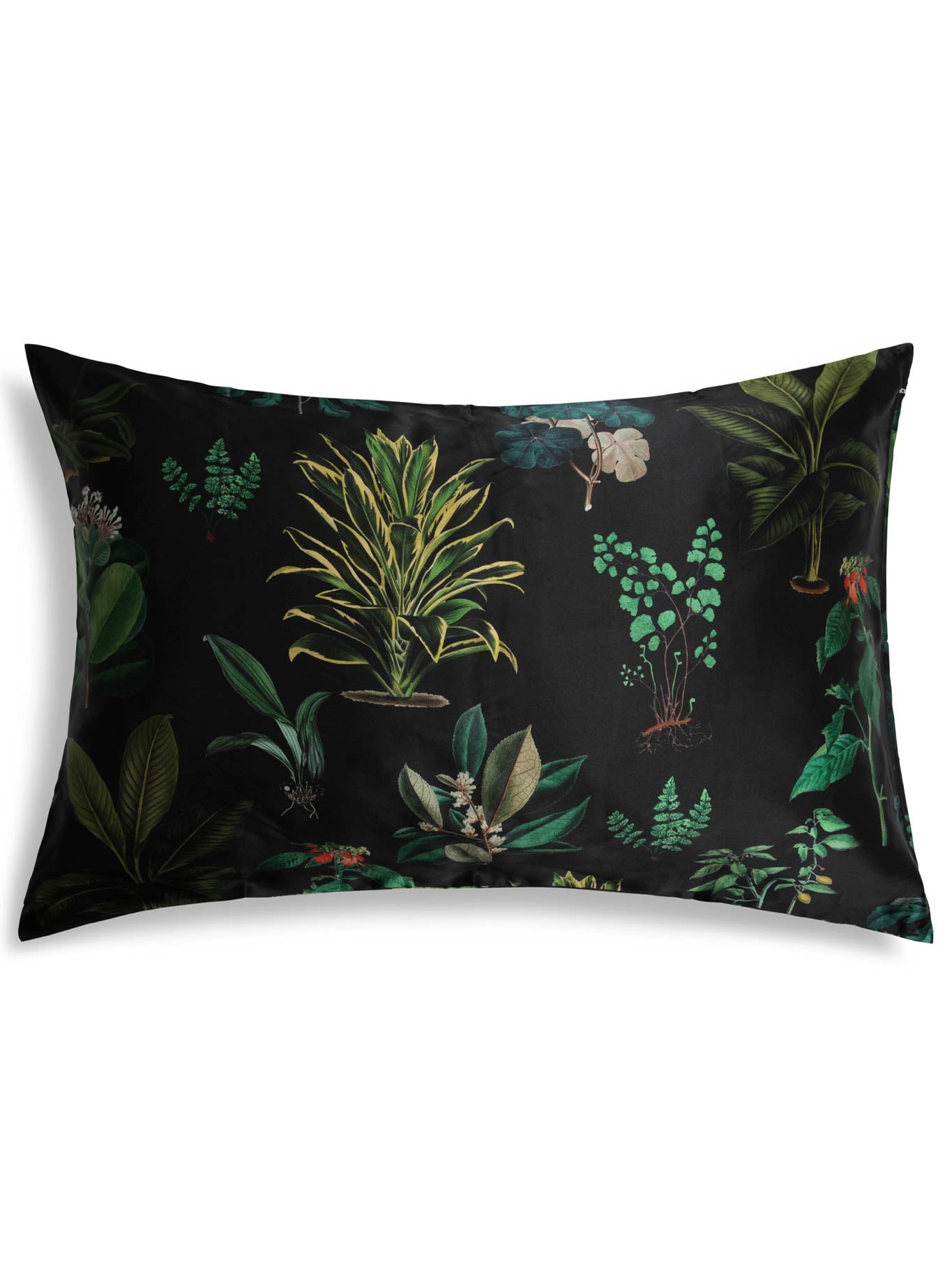 THE ARTISTS LABEL ANCIENT BOTANY SILK PILLOW CASE