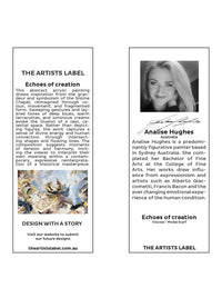 THE ARTISTS LABEL ECHOES OF CREATION SCARF