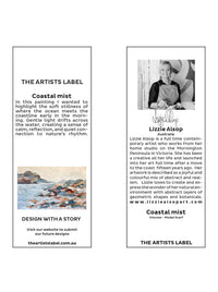 THE ARTISTS LABEL COASTAL MIST SCARF