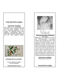 THE ARTISTS LABEL SUMMER MEDLEY WOOL SCARF