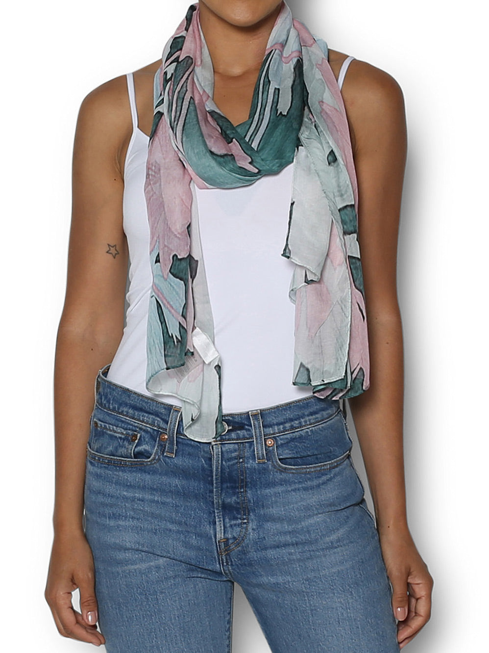 THE ARTISTS LABEL BLOOMS SCARF