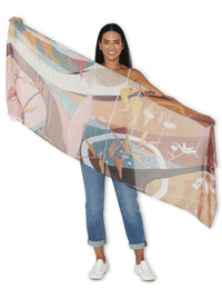 THE ARTISTS LABEL EMBRACING CHANGE SCARF