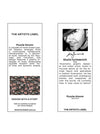 THE ARTISTS LABEL PUZZLE BLOOM WOOL SCARF