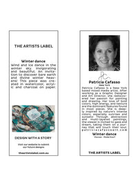 THE ARTISTS LABEL WINTER DANCE SCARF