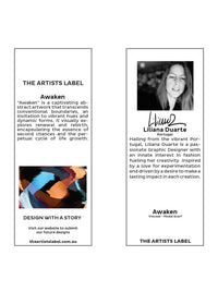 THE ARTISTS LABEL AWAKEN SCARF