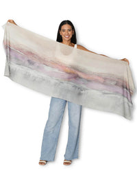 THE ARTISTS LABEL TRANSFORMATION WOOL SCARF