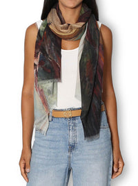 THE ARTISTS LABEL BLOWN AWAY WOOL SCARF