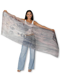 THE ARTISTS LABEL UTSUKUSHII SILK SCARF