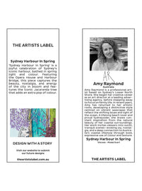 THE ARTISTS LABEL SYDNEY HARBOUR IN SPRING SCARF