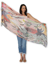 THE ARTISTS LABEL SUNSHINE AND NATIVES SCARF