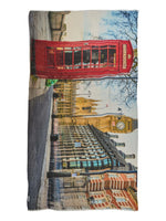 THE SCARF COMPANY RED PHONE BOX SCARF