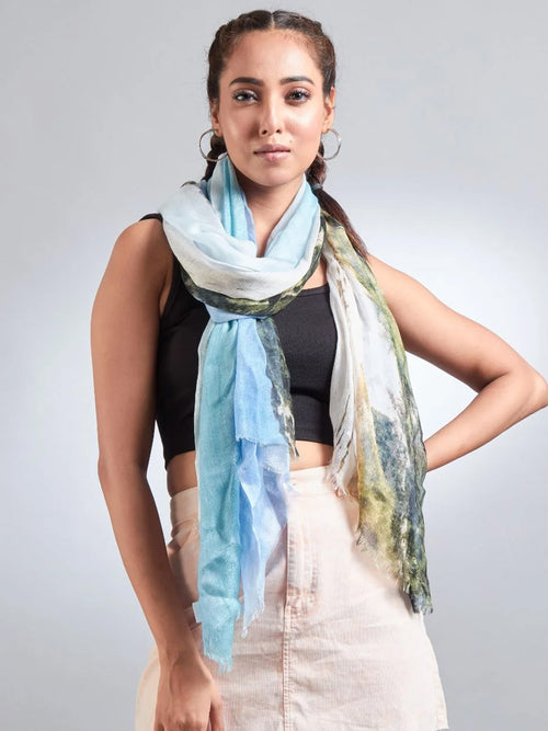 THE SCARF COMPANY LIGHT HOUSE SCARF