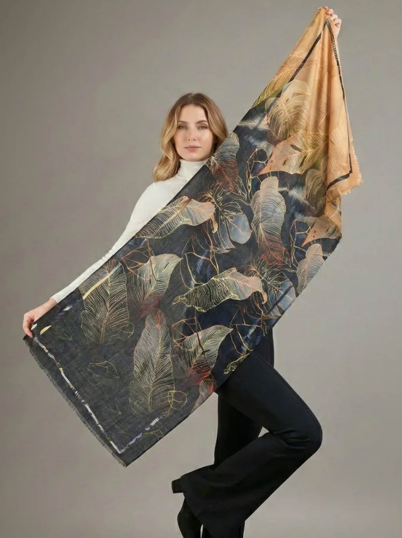 THE SCARF COMPANY BESS WOOL SCARF