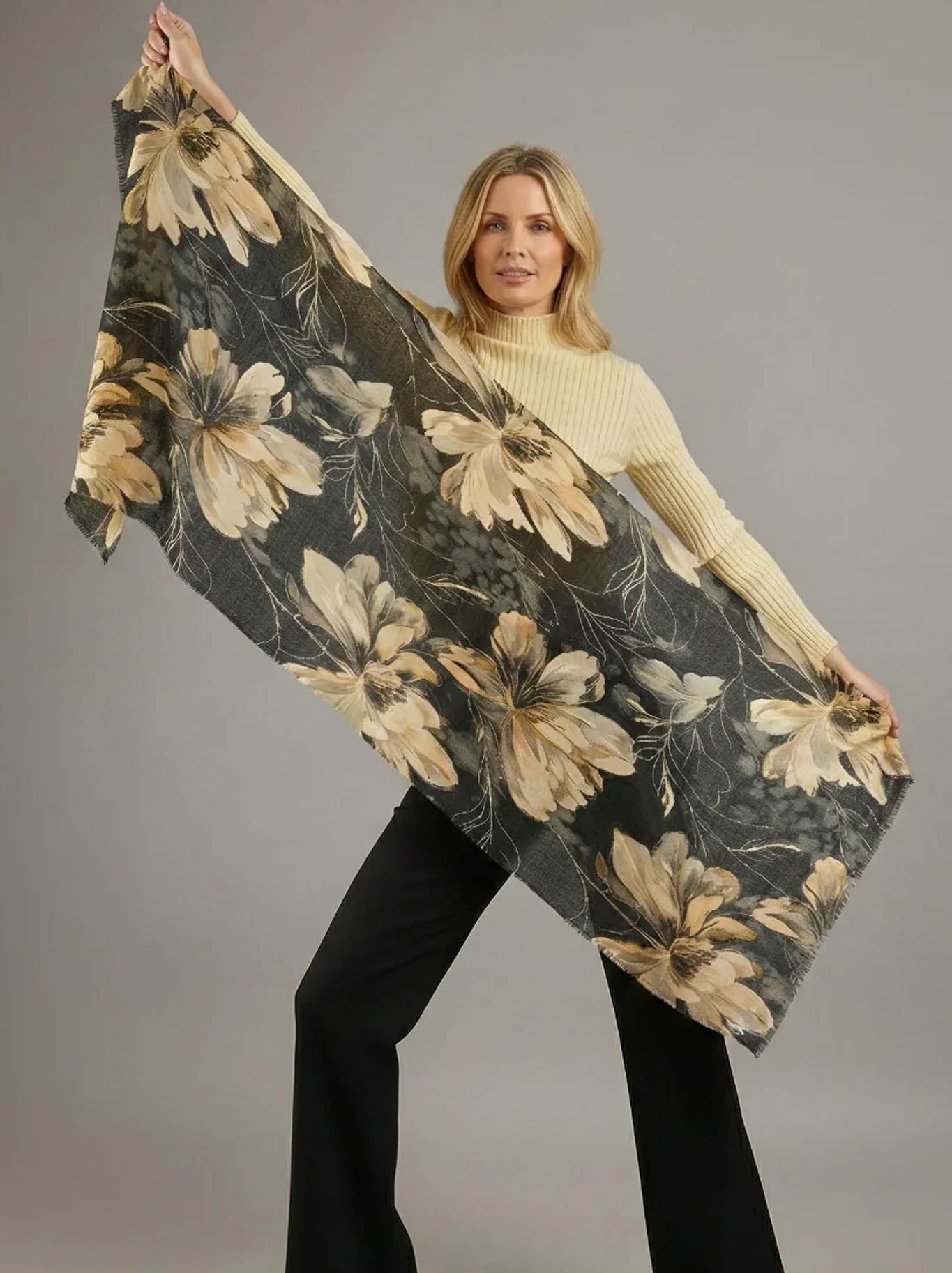 THE SCARF COMPANY SHELBY WOOL SCARF