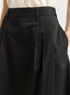TOORALLIE PLEAT DETAIL MIDI SKIRT