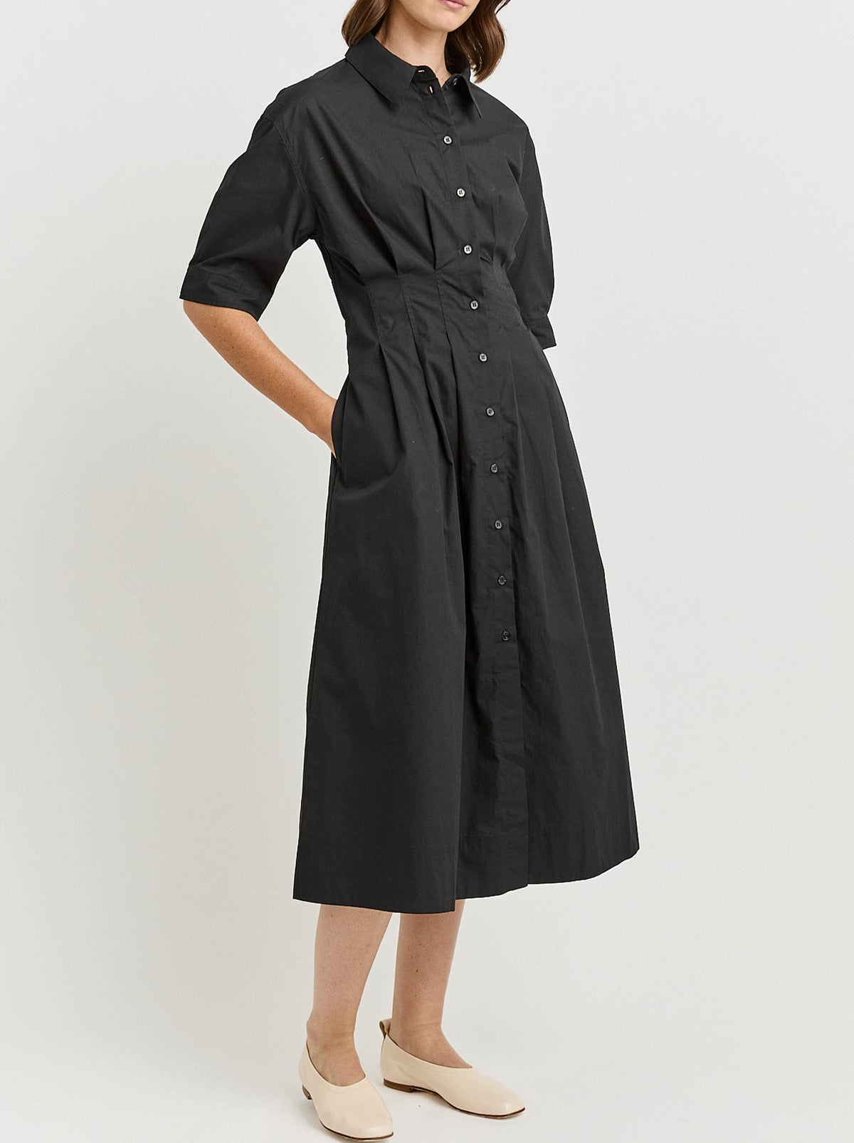 TOORALLIE FITTED WAIST DRESS