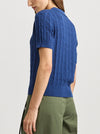 TOORALLIE OPEN STITCH BUTTON POLO