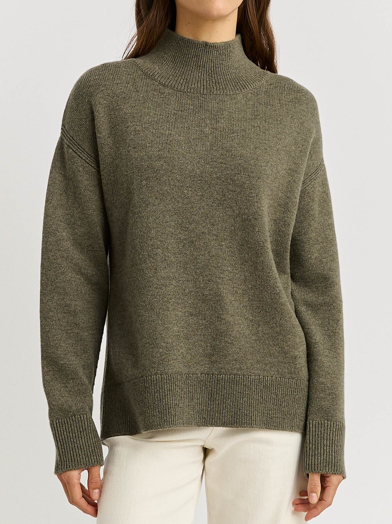 TOORALLIE SPLIT NECK FUNNEL