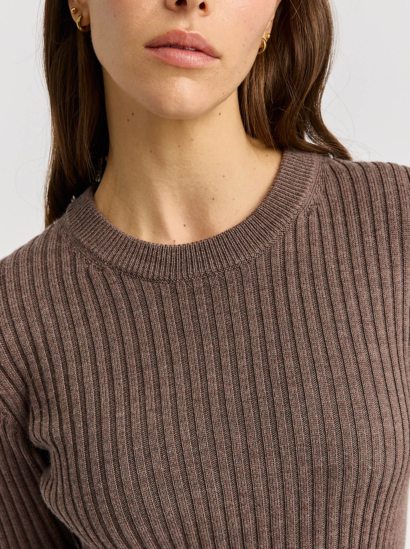 TOORALLIE RIB KNIT TOP