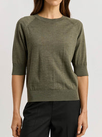 TOORALLIE EXTRA FINE RAGLAN SLEEVE TOP