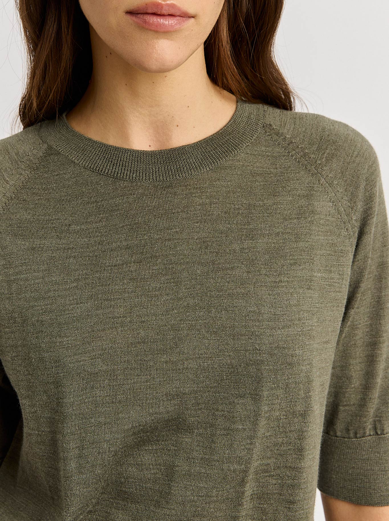 TOORALLIE EXTRA FINE RAGLAN SLEEVE TOP