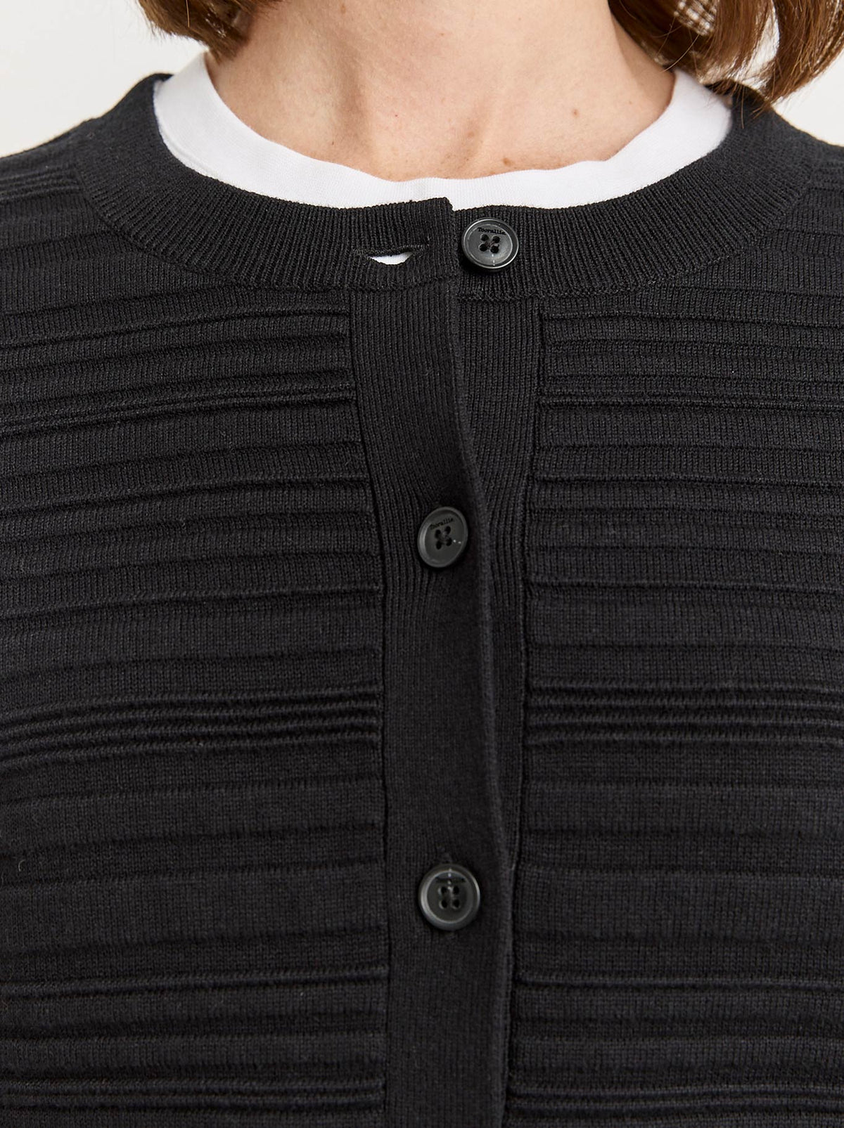 TOORALLIE PARALLEL KNIT CARDI