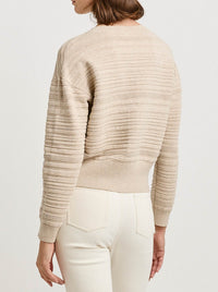TOORALLIE PARALLEL KNIT CARDI