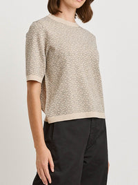 TOORALLIE MATRIX KNIT TOP