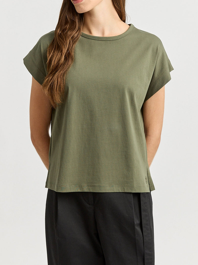 TOORALLIE CREW NECK SUPIMA TANK