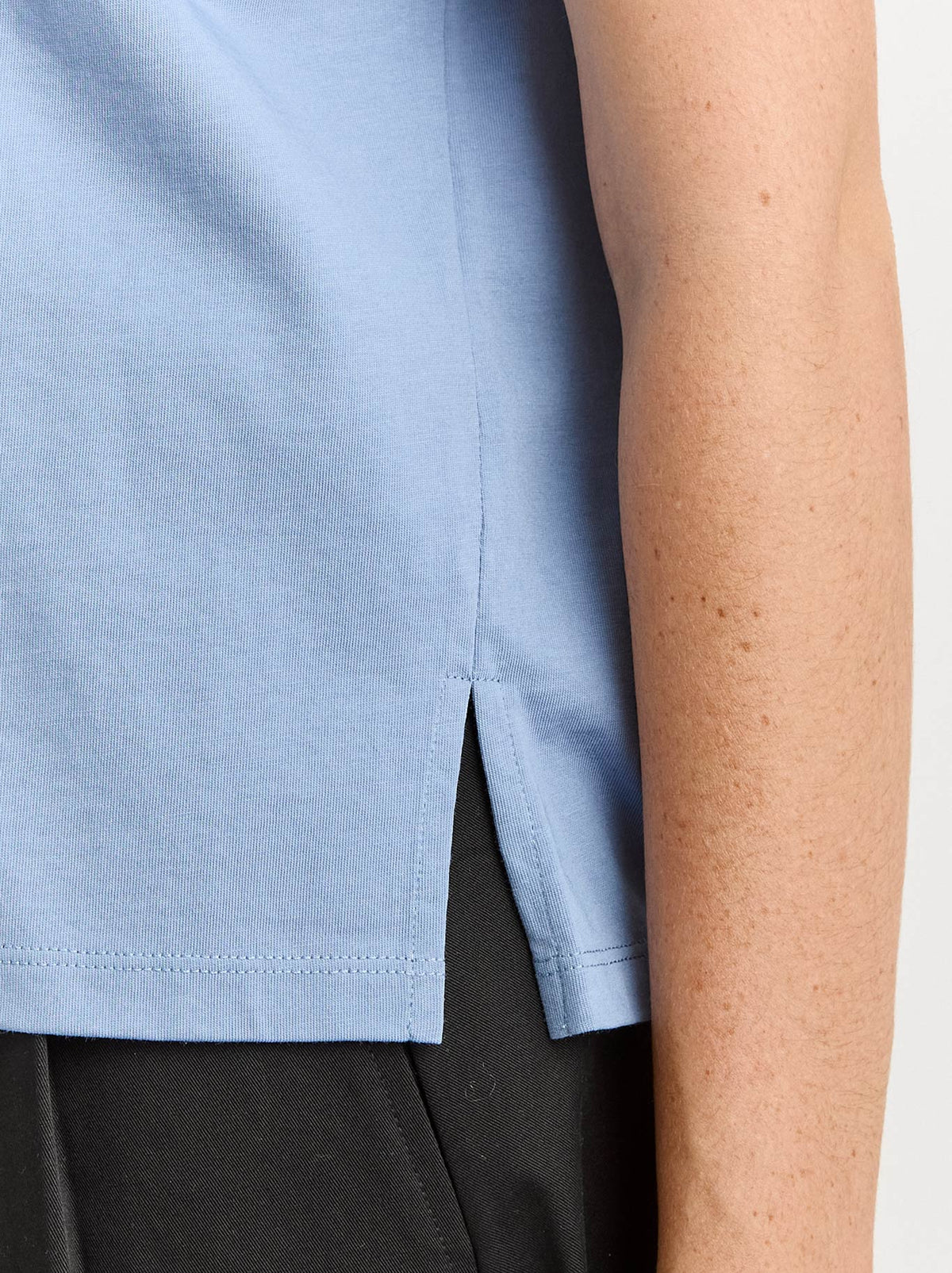 TOORALLIE ROLLED SLEEVE ORGANIC COTTON TEE