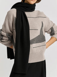 TOORALLIE FINE RIB SCARF