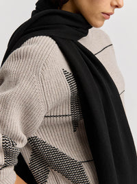 TOORALLIE FINE RIB SCARF