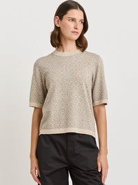 TOORALLIE MATRIX KNIT TOP