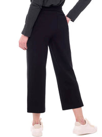 UP! CROPPED WIDE LEG PONTE PANT