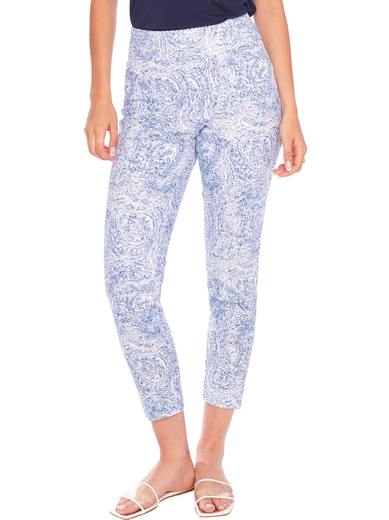 UP! SANTORINI TEXTURED TECHNO ANKLE PANT