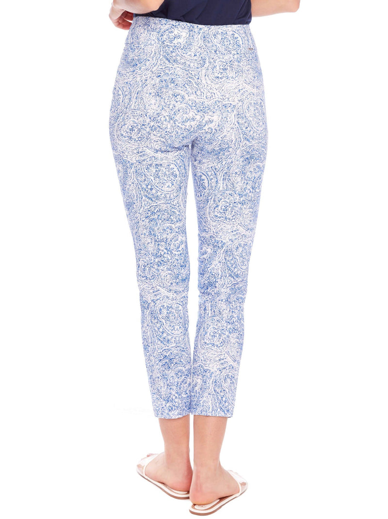 UP! SANTORINI TEXTURED TECHNO ANKLE PANT