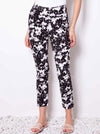 UP! BOTANIC BLACK TECHNO ANKLE PANT