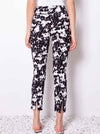 UP! BOTANIC BLACK TECHNO ANKLE PANT
