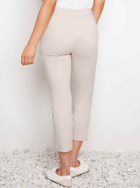 UP! TECHNO CUFFED HIGH LOW CROP