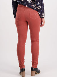 VASSALLI SKINNY PULL ON CORD PANT