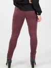 VASSALLI SKINNY PULL ON CORD PANT