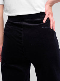VASSALLI CORD WIDE LEG PULL ON