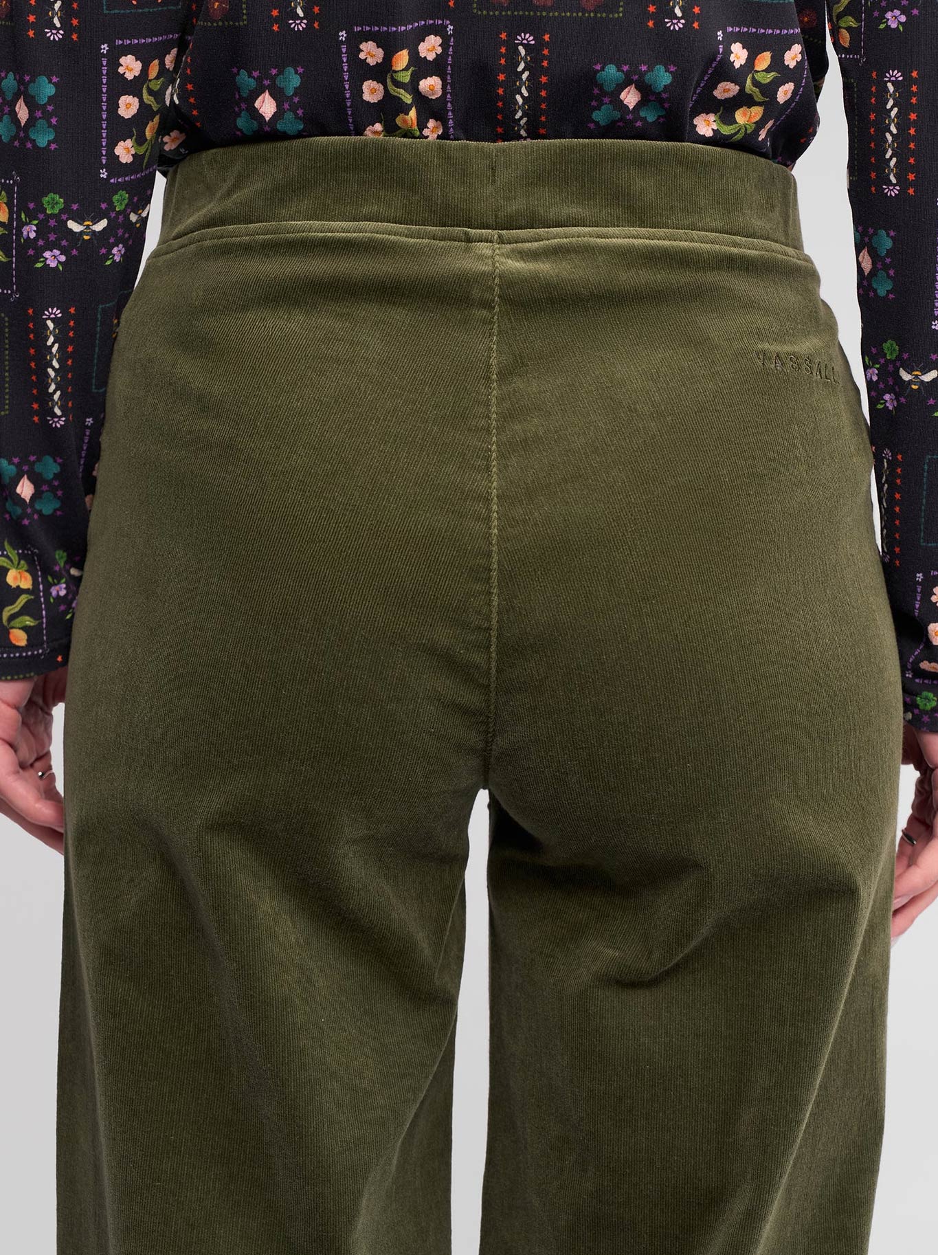 VASSALLI CORD WIDE LEG PULL ON