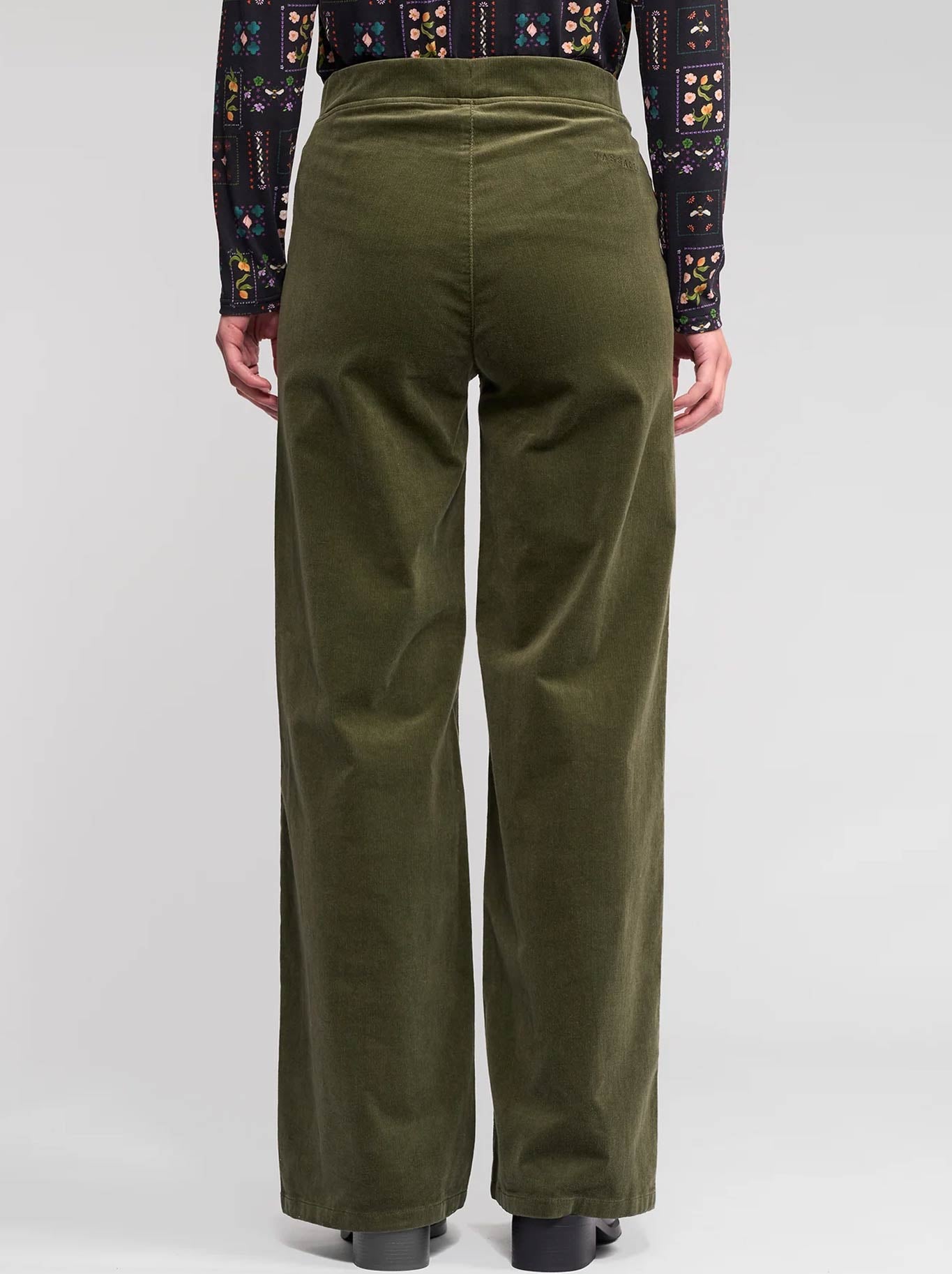 VASSALLI CORD WIDE LEG PULL ON